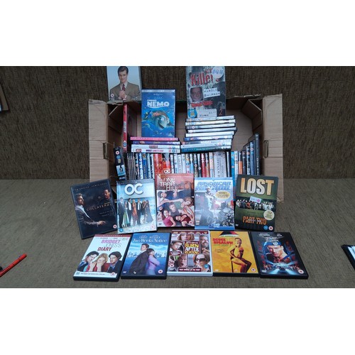 139 - Large collection of DVDs including Lost Box and Alan Shipman Serial killers.