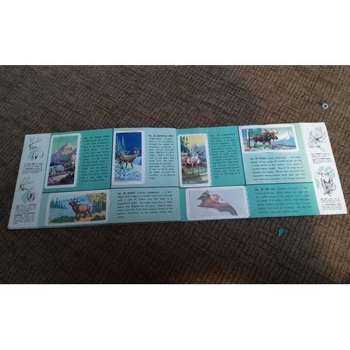 732 - Album of tea cards, Two North American Brooke bond Albums (Full set's) Cross & Blackwell Butterflies... 