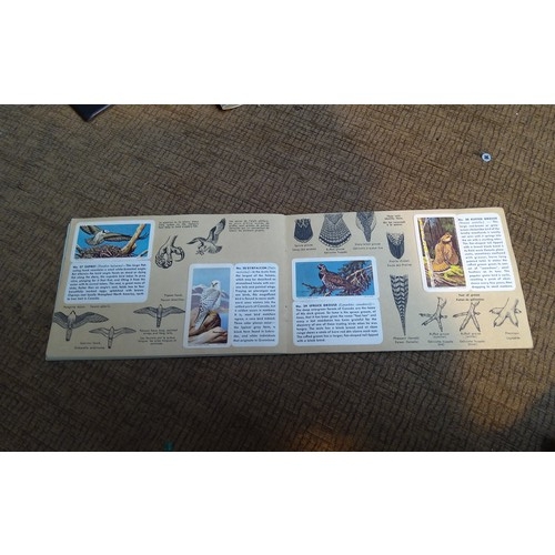 732 - Album of tea cards, Two North American Brooke bond Albums (Full set's) Cross & Blackwell Butterflies... 