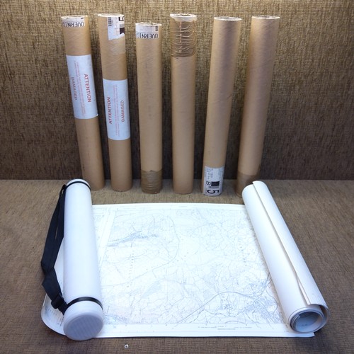 269 - Approx. 150 ordinance survey maps.