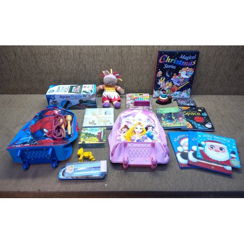 272 - Selection of toys games and a jigsaw.