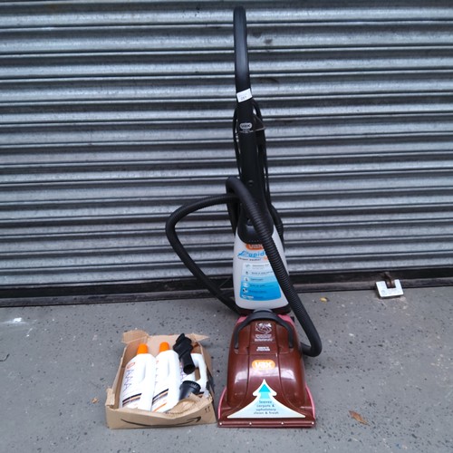 281 - Vax Rapid carpet cleaner and cleaning solution.