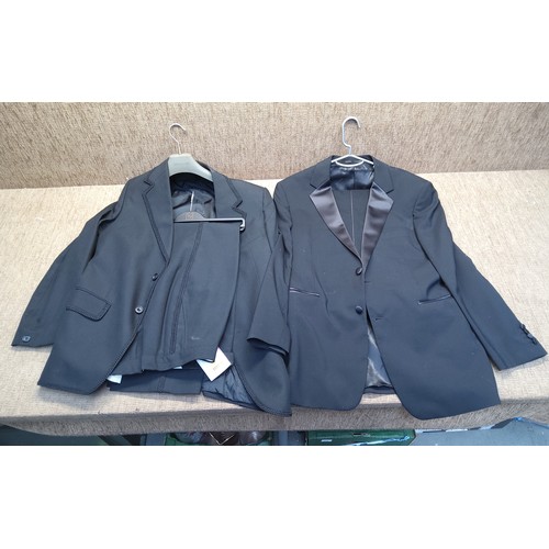 295 - Two Tailored suits one size 38 Hodges and the other Chest 40