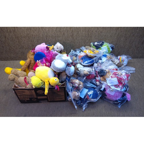 298 - Two boxes of collectable teddy bears including Keel toys, and the teddy bear collection.