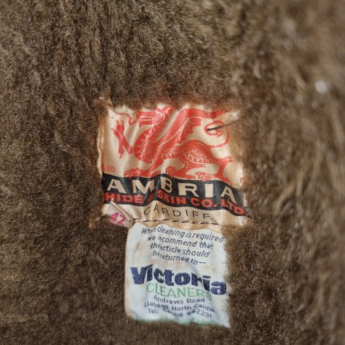 330 - Cambrian Welsh sheepskin jacket.