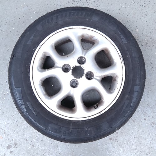 387 - 5 Car wheels with alloys including Two Sailfish NS601 185/65R14, one Futurum HP 185/6.5R14 Event and... 