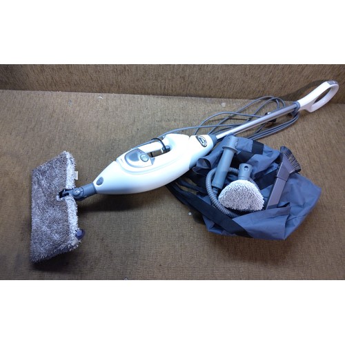 SHARK S6005UK Floor Mop & LiftAway Handheld Steam Cleaner and accessories.