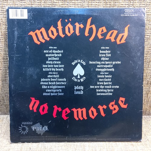 25 - Motorhead - No Remorse.