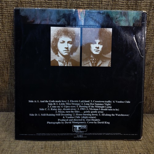 32 - The Jimi Hendrix experience - Record 1 only electric ladyland, record 2 electric ladyland part one. ... 