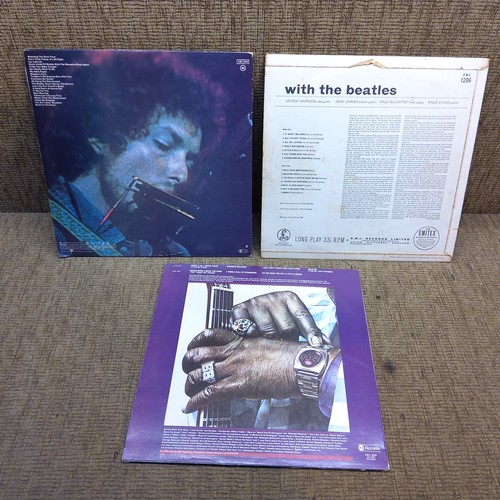 50 - Beatles - With the Beatles 
B B King - Midnight Believer
Bob Dylan - Greatest Hits.