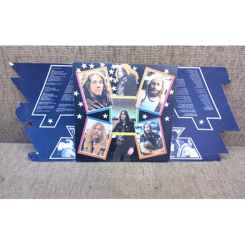 705 - Vinyl records/LPs: Hawkwind - X in search of space.