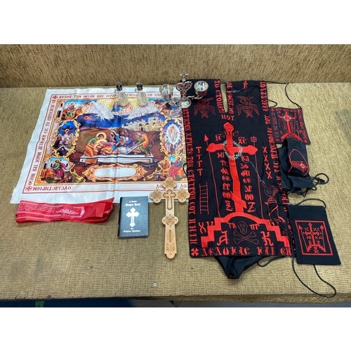 503 - Selection of religious items.