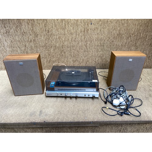 63 - Sony HMP-20 stereo system and two Sony speakers