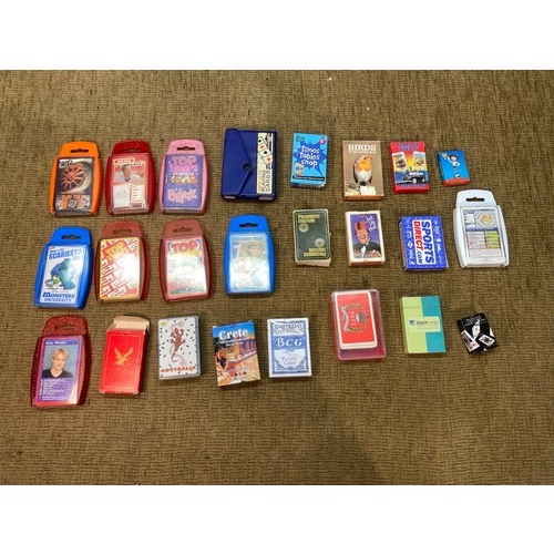 106 - Collection of Top Trumps card sets.