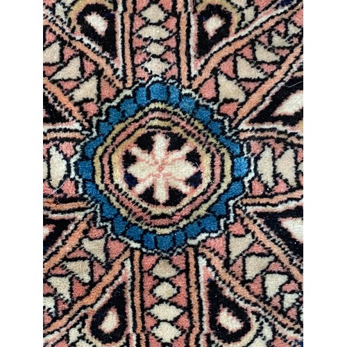 711 - Antique Oriental Persian rug 220cm x 142cm (Please study pictures).