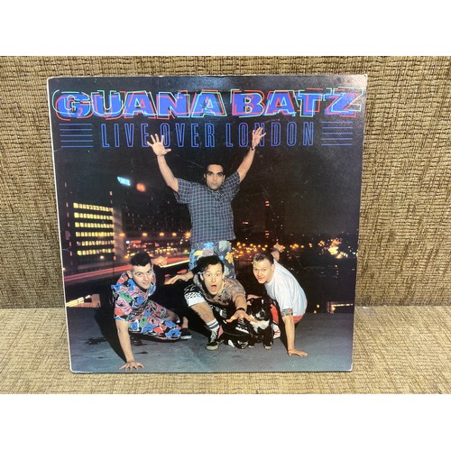 122 - GUANA BATZ - Live over London UK 1987, (with tour dates on inside sleeve)