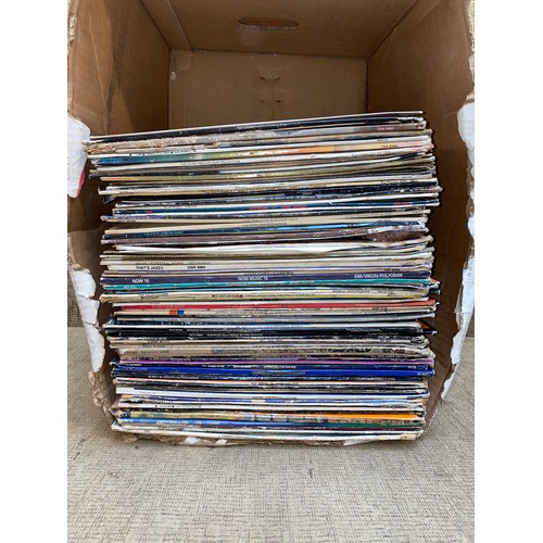 135 - Box of album and 12