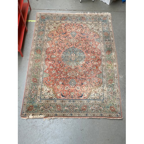 747 - Large Oriental rug size 317cm x 225cm.