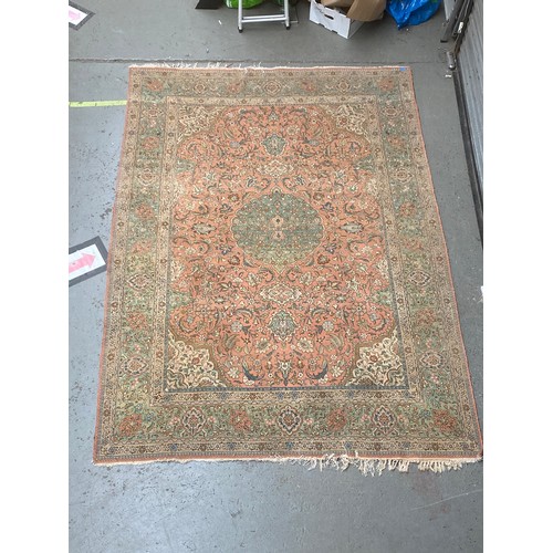 747 - Large Oriental rug size 317cm x 225cm.