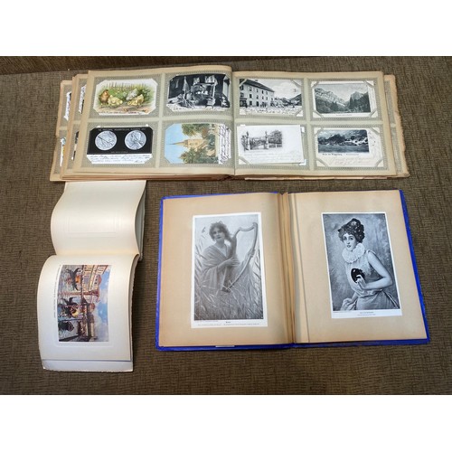 744 - Approx. 200 Antique German postcards and 20 Vedute artistiche prints.