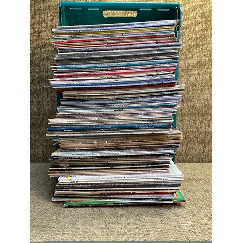 232 - Large collection of vinyl records mostly classical.