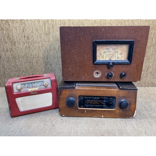 783 - Three vintage radios