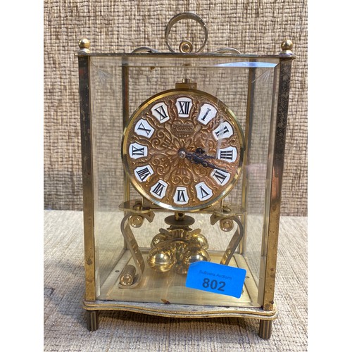 802 - Kundo cased clock.