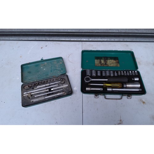 281 - Two Kamasa socket sets.