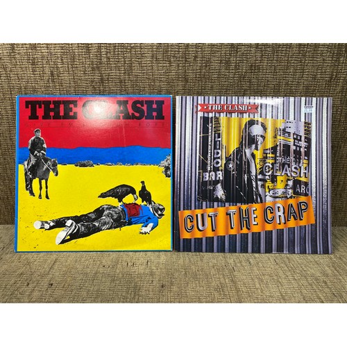 214 - The CLASH - Give them enough rope.
The CLASH - Cut The crap.