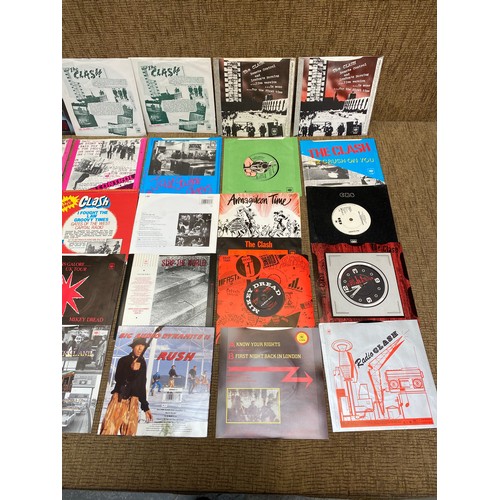 218 - The CLASH - 25 Singles and EPs (complete UK Discography).
The cost of living EP.
White riot (two cop... 