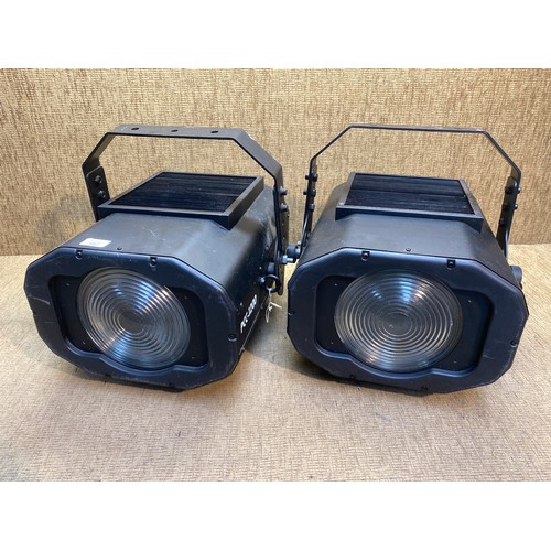 487 - A pair of Futurelight PCC-1200 DJ disco lights.