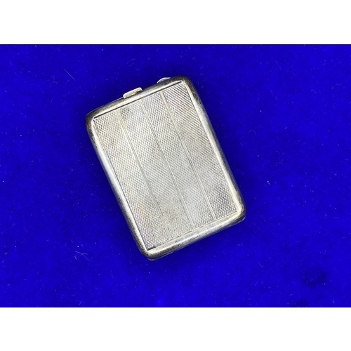 1553 - Silver vesta case dated Birmingham 1929.