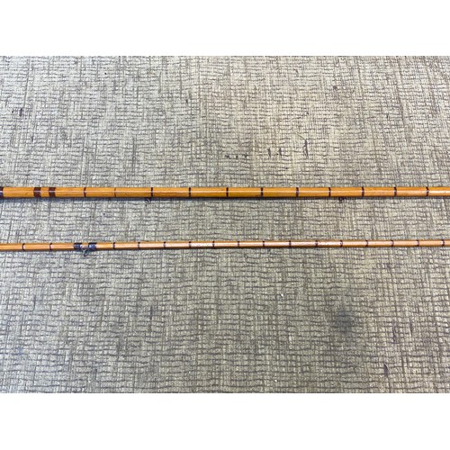 1265 - Hardy's split cane fly fishing rod. Serial number E51036 Dated 1939.