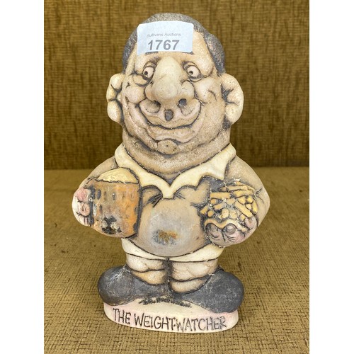 1767 - Grogg signed by signed John Hughes. The weight-watcher.