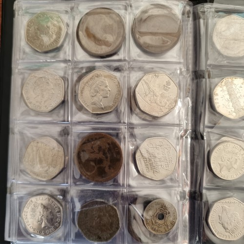 1464A - Collection of Coins mostly 50p pieces. Please see pics for all examples. The two Kew Gardens Coins a... 