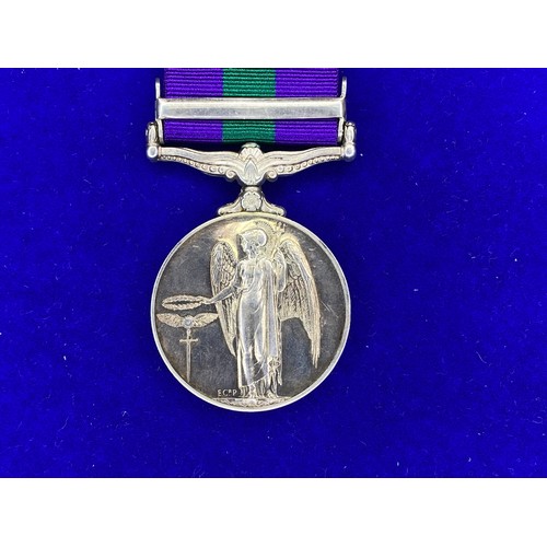 915 - General Service Medal 1918-62 With Malaya Clasp, awarded to 4039874 Leading Aircraftman  G O' Riley ... 