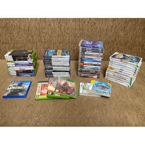 37 - Large quantity of games including PlayStation 2, Xbox 360 and Nintendo DS.