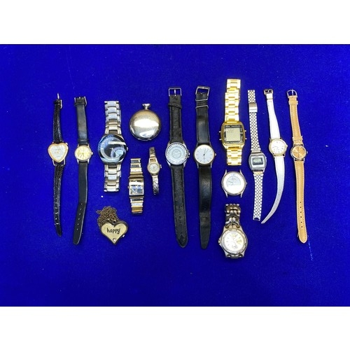 860 - 16 various watches including Infinite of London.