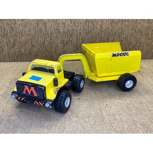 1234 - Large Mogal Meccano truck and trailer.