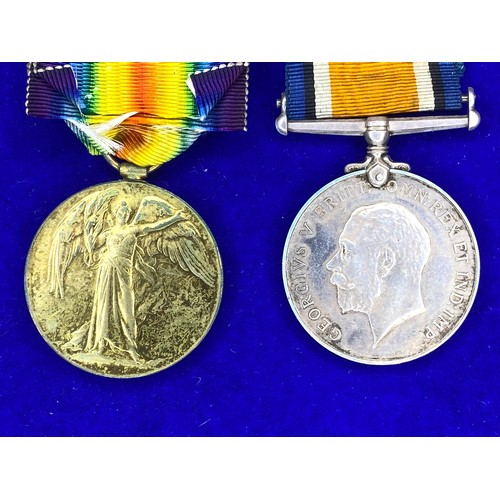 919 - WW1 Medals 1914–15 Star and British War Medal 1914-1920 awarded to 355443 Sgt E E Evans Royal Welsh ... 