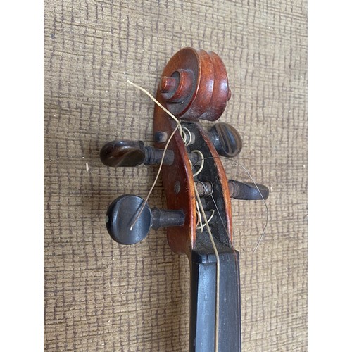 53 - Reproduction Antonius Stradivarius violin for restoration.