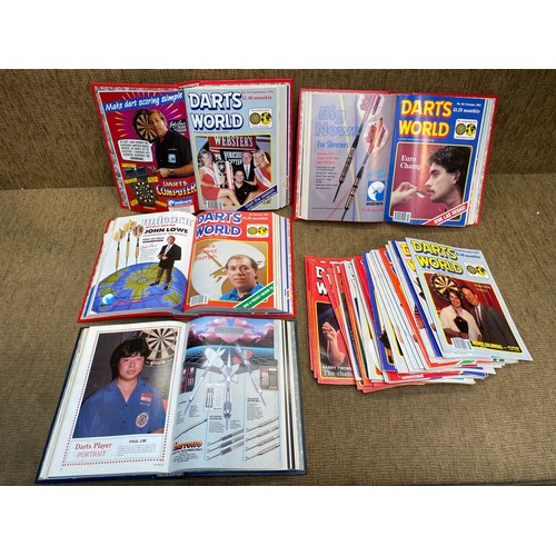 1160 - Large quantity of Dart's world magazines from the estate of the World Darts Organisation (WDO) Gener... 