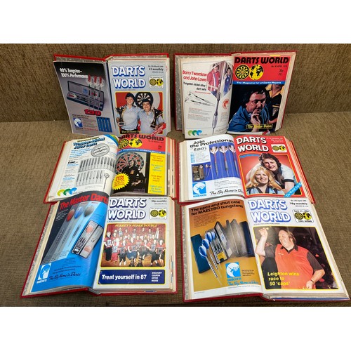 1161 - Large quantity of Dart's world magazines from the estate of the World Darts Organisation (WDO) Gener... 