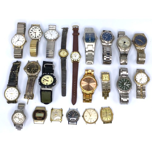 661 - Collection of watches Approx. 25 including Rotary, Seiko, and Ben Sherman.