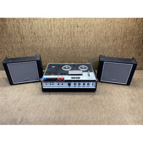 515 - SONY TC-330 Cassette / Reel Tape Recorder.