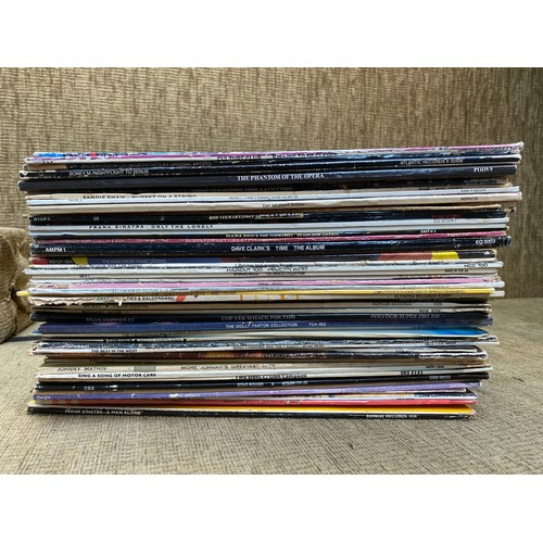 127 - Collection of vinyl LP records including Culture Club, Rod Stuart and Spandau Ballet.