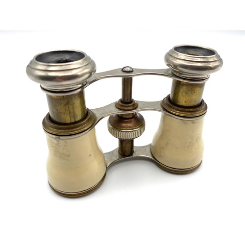 676 - Pair of French theatre binoculars.