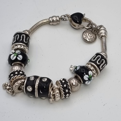 692 - Pandora Bracelet and charms.