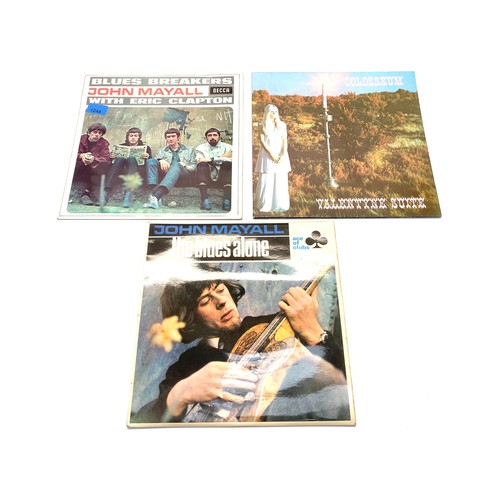 1244 - Three vinyl LP records including Blues Breakers John Mayall with Eric Clapton ( Decca  SKL 4804), Jo... 