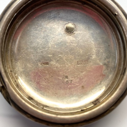 880 - Silver pocket watch (spares and repair)